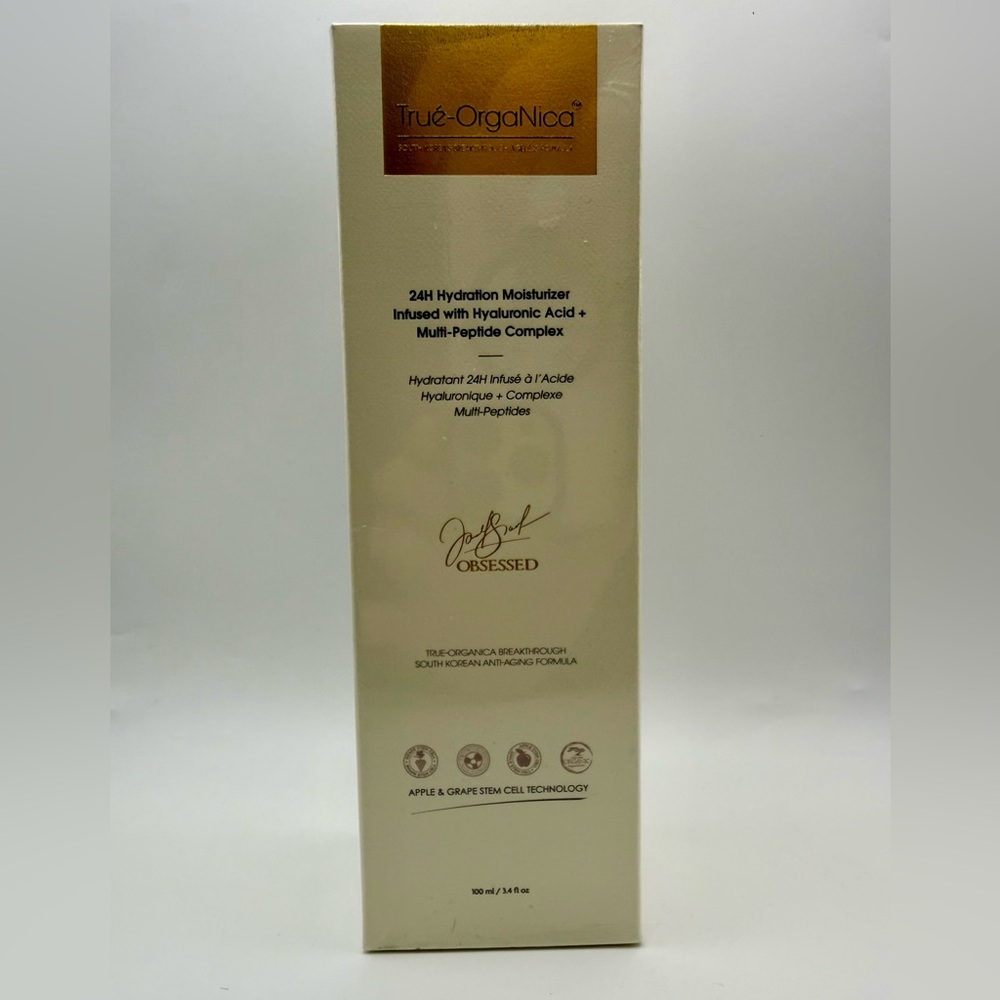 SEALED/NEW Trué-Organica 24H Hydration Moisturizer
